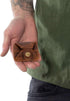 Jajmo Legacy Premium Leather Coin Pouch - Compact Change Holder and Mini Pocket Wallet for Men & Women - Pack of 1...