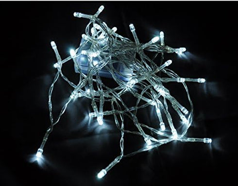 Karlling Battery Operated White 40 LED Fairy Light String Wedding Party Xmas Christmas Decorations(White)...