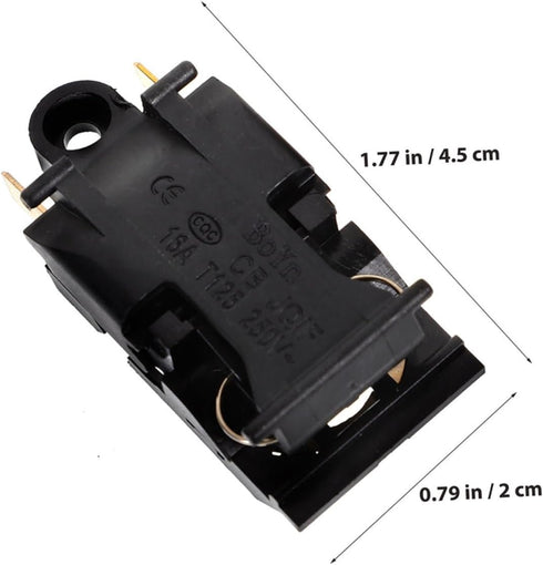 10pcs Electric Kettle Switch Thermostat Temperature Control for Electric Kettle Temperature for Electric Kettle Control Thermal For Oven Copper He...