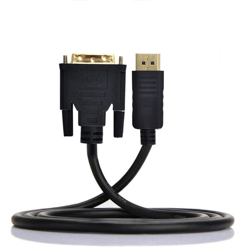 chenyang DisplayPort DP Male Source to DVI Male Single Link Video 1080p 60hz Cable 6ft 1.8m for DVI Monitor...