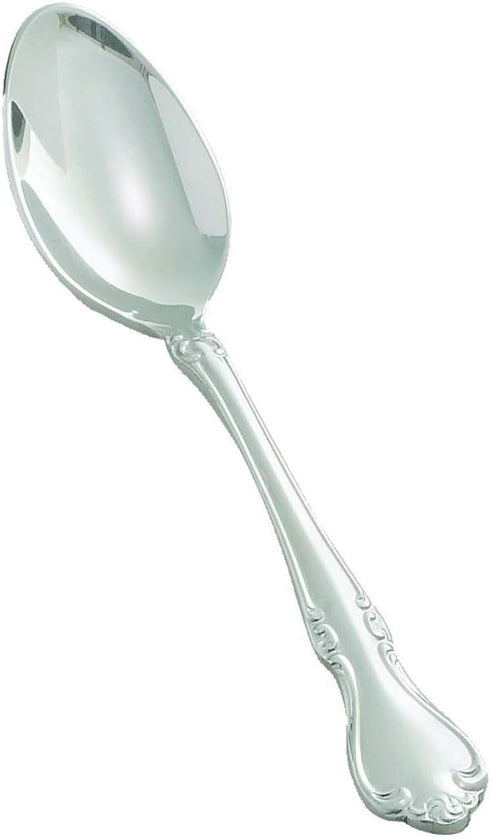 Winco Chantelle Stainless-Steel Small Spoon for Coffee, Tea, Espresso and Desserts, Extra Heavyweight, 4.5" (12 Pack)...