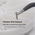 Eyeglass Repair Kit with Anti Slip Glasses Nose Pad Replacement and Glasses Screws, Tool Kits for Sunglass, Eye Glass Repairing Kit with Eyeglass ...