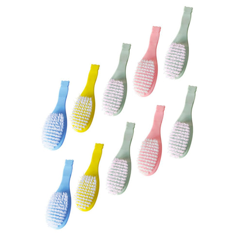 VICASKY 10pcs Small Hair Brush Plastic Baby Brush Professional Infant Brush Shampoo Brush Toddler Hair Brush Infant Comb Baby Hair Comb Convenient...