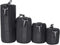 4PCS S M L XL Camera Lens Storage Bag,Portable Neoprene Black Elastic Shock Absorption DSLR Camera Lens Cover Storage Bag,4 Size Lens Pouch Set...