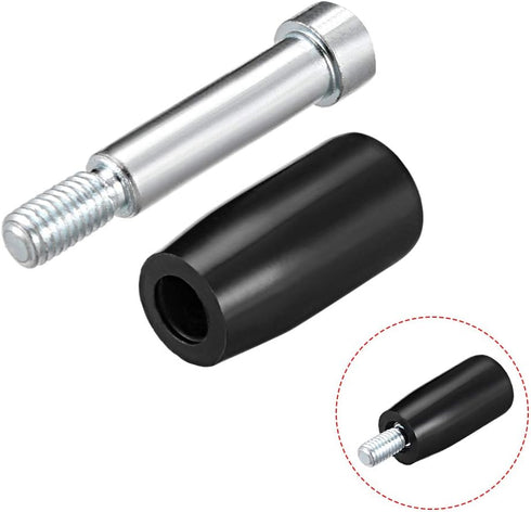 uxcell Revolving Handwheel Machine Handle M5 Male Threaded Stem for Milling Machine...