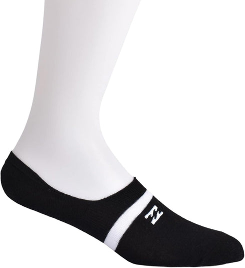 Billabong Men's No Show Socks, Black, 10/13...