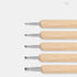 5 Pcs Embossing Stylus Set with Different Size Wooden Ball Embossing Stylus Double End Tracing Dotting Tool......
