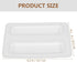 Silicone Toaster Dust Cover 2 Slice Toaster Lid Electric Bread Maker Upper Cover Toaster Machine Top Cover for Bread Machine Part Accessories ?Whi...