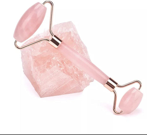 Face Roller Skin Care - Jade Roller Gua Sha Set, Rose Quartz Face Roller | Ultimate Facial Skin Care Products & Beauty Products Tools | Jade Facia...