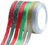 Merry Christmas Ribbons 2/5’’ Gift Ribbon for Gifts Wrapping 150 Yards Mix Designs Holiday Grosgrain Satin Ribbon Set Christmas Designs Crafts & S...