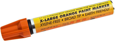 Forney 70835 Marker, Paint, Extra-Large, Orange...
