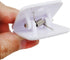 10pcs Binder Clips 30x30mm Black/White Square Mini Clips for Home Food Packaging, Fixing Loose Leaf Paper...