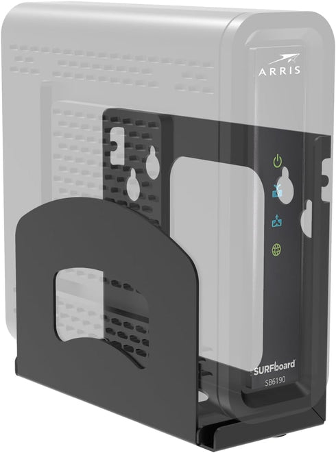 Cable Box Mount and Adjustable Wall Mount for Small Wide Devices, Like Streaming Media Devices, DVD Players and Boxes?CableBoxM...
