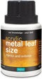 Polyvine Metal Leaf Size 100ml Gold & Metal Acrylic Adhesive...