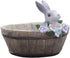 ChezMax Succulent Planter Rabbit Shaped Flowerpot Plant Pot Resin Vase Container Home Garden Decorative...