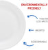 Hygloss Products Paper Plates - Uncoated White Plate - Use for Foodware, Events, Activities, Crafts Projects and More - Environmentally Friendly -...