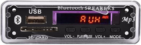 MP3 WMA Decoder Board Audio Wireless Bluetooth 4.2 Module 12V, USB/SD Card/Bluetooth/FM Switching Support......