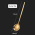5PCS 8‘’ 304 Stainless Steel Soup Spoons - Thickened - Mirror Finish - Stainless Steel Korean Spoons - Stainless Steel Teaspoons - Tablespoons - D...