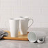 Large Coffee Mugs Set, 16 OZ Tall Coffee Cups with Handle, White Coffee Mugs Set of 4 for Coffee, Tea, Cocoa, Latte, Milk...