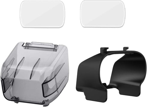 O'woda Mini 2 / Mini 2 SE Gimbal Protection Kit: Camera Lens Cover + Tempered Films (2 Set) + Lens Hood Sunshade Gimbal Guard, 3-in-1 Lens Accesso...
