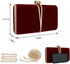 Clutch Bags for Women Vintage Evening Bag Diamond Handbag Suede Velvet Purse Clutch Purse...