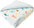 Soft Baby Blanket Minky 30" * 43" with Dotted Backing Ocean Creatures Newborn Nursery Swaddling Blankets Infants Boys Girls Receiving Blanket for ...