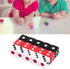 100Pcs 8mm Acrylic Dice White Black Gaming Dice Standard Six Sided Decider Board Game Dice Dice Set Dice Set D&d Polyhedral Dice Set Metal Dice Se...