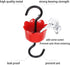 Hummingbird Feeder Insect_Guard | Flower Shape Ant_Moat for Wildlife Feeder Accessory Hooks - Plastics Hanging Ant_Traps for Patio Lawn Garden Out...