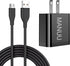 5V 1A 2A 3A Micro USB Wall Charger, AC Power Adapter with 5 FT Android Charging Charger Cable, for Android Smartphone, Security Camera,Compact and...