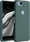 kwmobile Case Compatible with Google Pixel 2 Case - Soft Slim Protective TPU Silicone Cover - Blue Green...