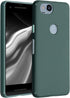 kwmobile Case Compatible with Google Pixel 2 Case - Soft Slim Protective TPU Silicone Cover - Blue Green...