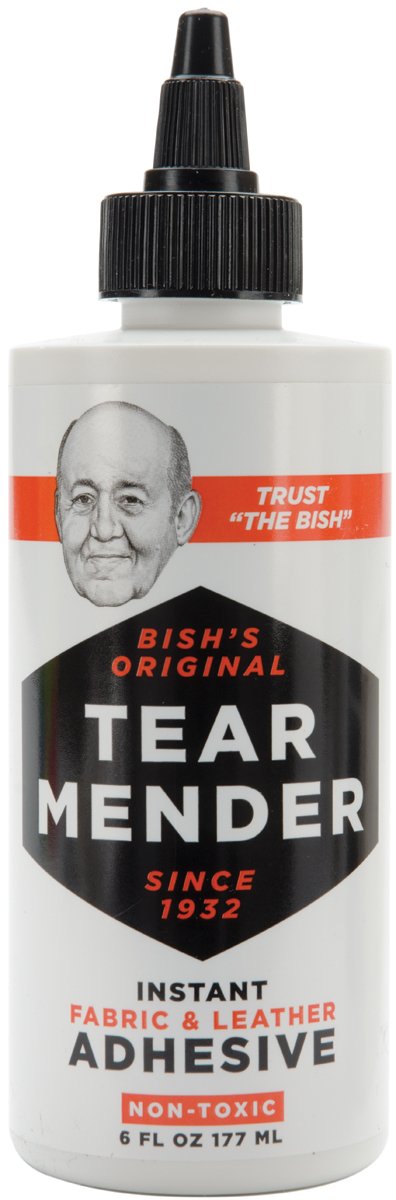 Tear Mender - TTB-6-D-B Instant Fabric and Leather Adhesive, 6 oz Bottle, TG06H...
