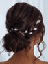 Jakawin Leaf Bride Wedding Hair Vine Gold Hair Piece Bridal Hair Accessories for Women and Girls HV179 (Rose Gold)...