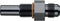 Fragola 481672-BL NPS Trans Fitting (#6 X 1/4 For 4L80E Trans), 1 Pack...