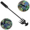Weeding Artifact Uprooting Weeding Tool,2024 Upgrade Premium Gardening Hand Weeder Tools Weeding Artifact Uprooting Weeding Tool ?4 Teeths Dual Pu...