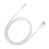 USB A to Lightning Compatible Cable Charging and Sync Cable- Apple Mfi Certified 9.8Feet/ 3Meter - White (11123)...