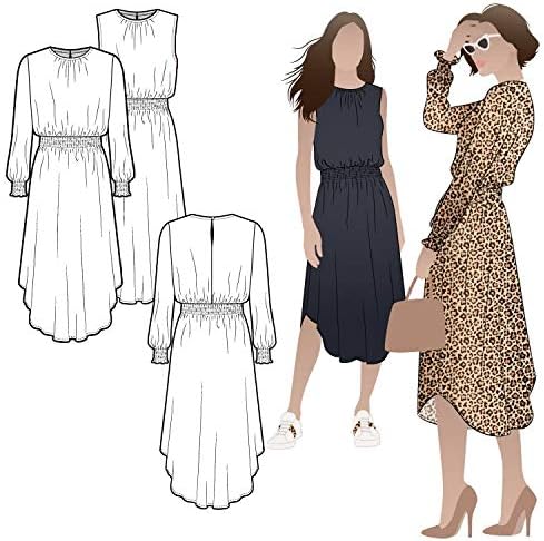 Style Arc Sewing Pattern - Asha Dress (Sizes 10-22)...