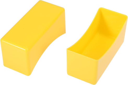 X AUTOHAUX 2X Tire Tyre Wheel Rim Trim Contour Detailing Dressing Shine Applicator Pad Sponge Foam Brush for Car Truck Tires Waxing Polishing Clea...