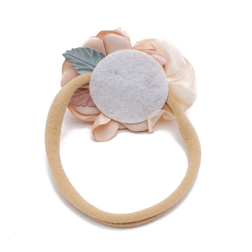 cherrboll 4pcs Baby Girl Flower Headbands, Super Soft & Stretchy Nylon Floral Hairbands for Newborn Toddler...