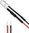 uxcell 5Pcs 5mm Pre Wired LED, White DC24V Clear Lens, Light Emitting Diodes...
