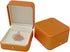 Luxurious Premium Grade Organge PU Leather Jewelry Case for Brooch Pin Badge...