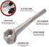 Performance Tool W54160 Aluminum Bung Wrench - Universal Tool for Safe Drum Cap Removal...