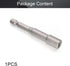 Utoolmart 1/4" Quick-Change Hex Shank 7mm Nut Setter Driver Drill Bit, 65mm Length, Metric No-magnetic 1 Pcs...