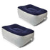 Inflatable Travel Foot Rest Pillows, Air Foot Rest Pillow Inflatable Footrest Cushion for Travel, Office and Home, Perfect Airplane Travel Accesso...