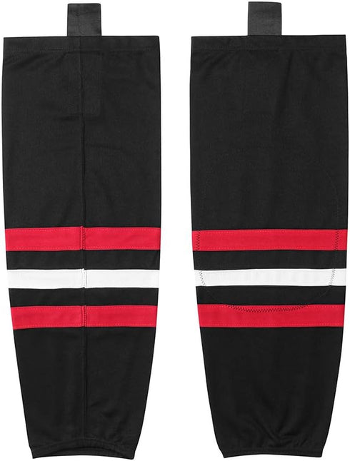 EALER HS100 Series Team Color Dry Fit Ice Hockey Socks Foer Junior To Senior & Youth To Adult...