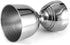 Bell Jigger Stainless Steel Bar Tool With 0.5oz, 1oz, 1.5oz and 2oz Measuring Marks, Mirror Polished Finish, One Jigger...