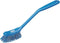 Vikan - Fine Dish Brush - Heavy-Duty, Narrow, Slip-Resistant Cleaning Brush, Polypropylene, Polyester Bristle, 11 Inch, Blue, (42873)...