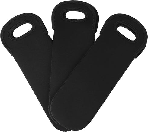 3pcs Wine Carrier Travel Bag, Thick Insulating Neoprene Wine Tote Travel or Gift Bag Waterproof Dustproof Champagne Bottle Bag...
