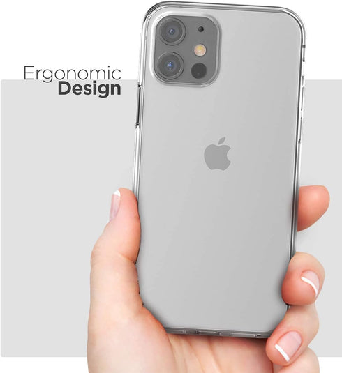 Encased X-Clip Designed for iPhone 12 Mini Clear Case with Belt Holster...