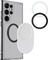 metisinno Magnetic Base Plus Compatible with PopSocket Phone Grips, Magnetic Phone Accessories for MagSafe, Ring Adapters for MagSafe Included, Wh...